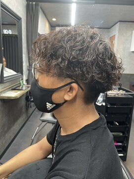 レベル 葛西店(LEVEL) 波巻きスパイラル 波巻きパーマ メンズカット 葛西メンズ 葛西