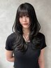【学割U24】自然な暗髪カラー＋髪質別1ステップTR ￥4400
