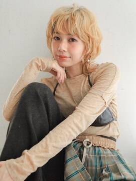 スリール バイ ミリー 江坂(Sourire by milly) 【Sourire江坂】ハイトーン×ハッシュボブ