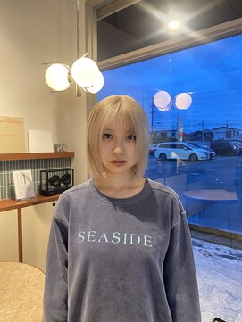 ニト ステップ(nito step) white beige