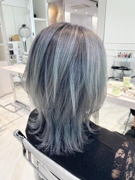 ヘアーアンドメイク ニューヨークニューヨーク 姫路店(Hair&Make NYNY) アッシュグレーカラー