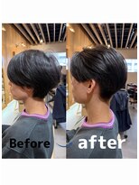 キレイコムデュース(Deuce) センターパートスタイル