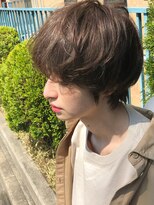 アクシス 清田店(AXIS) 《AXIS》【無造作マッシュ】アンニュイな束感×シアーアッシュ