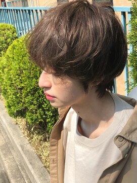 アクシス 清田店(AXIS) 《AXIS》【無造作マッシュ】アンニュイな束感×シアーアッシュ