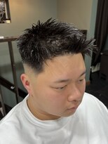 スタンドバーバー 柏(STAND BARBER)&nbsp;波巻きツイストスパイラル/リバースセンターパート/柏/柏駅