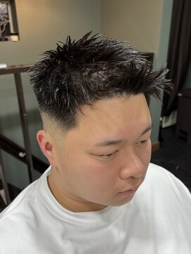 スタンドバーバー 柏(STAND BARBER) 波巻きツイストスパイラル/リバースセンターパート/柏/柏駅