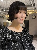 カフ(CAF) CAF FUKO レイヤーボブ/ニュアンスパーマ/くせ毛風/大阪心斎橋
