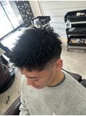 MEN’S HAIR/波巻ツイストスパイラル/フェザーパーマ/船橋