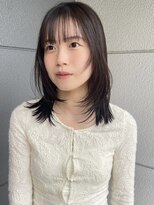ヘアーアイストゥーレ(HAIR ICI TRE)&nbsp;ブリーチなし春カラー夏カラー似合わせカットワンホンレイヤー