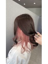 ロエ(Lowe')&nbsp;ピンクインナーカラー