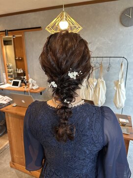 ヘアー ノーブル(hair noble) ふわふわ編みおろし