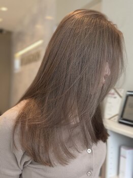 マイラグーン(MY LAGOON)の写真/盛岡で叶える髪質改善×脱白髪染め！新時代のヘアケアで理想の髪色へ導く☆