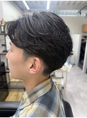フェザーパーマ／ニュアンスパーマ／韓国マッシュ／我孫子/men's