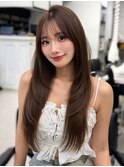 韓国ヘア/韓国スタイル/縮毛矯正/髪質改善/レイヤーカット