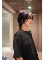 ウーズ ハラジュク(Ooze.HARAJUKU)&nbsp;ハッシュカットグレージュデザインカラーツートーンカラー原宿