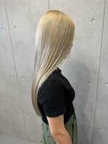 レオクマ 長野(REOKUMA)&nbsp;73. 似合わせカット/デザインカラー/ブリーチ/前髪カット