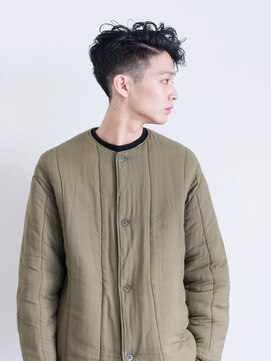 ソーコ 渋谷(SOCO) 【SUN】バーバースタイルツーブロックモヒカンウェーブ＊菅原誠