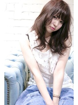 ホラン(HoLan) 【HoLan】くせ毛風ルーズカールx透明感グレージュカラー