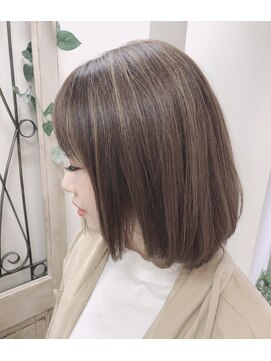 美容室 パルス 静岡鷹匠店(PALS) 鎖骨ボブ