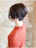 【Flor_上大岡】*マニッシュショート+ショコラブラウン*