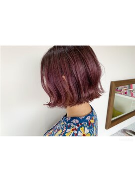 ヘアーアスクアドア(hair ask Adore) 流行りピンク!!!
