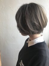 オーストヘアー ミコ(Aust hair Mico) ☆オリーブカラーで作るショートボブ☆