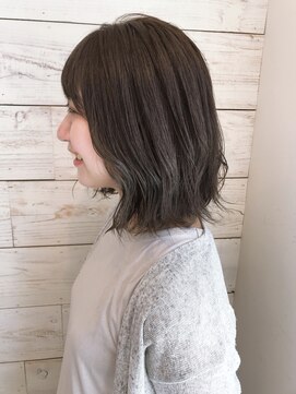 ベルクープス 天王寺店(Belle Coupes) 【ベルクープス天王寺】杉山隆治　肩ライン切りっぱなしボブ