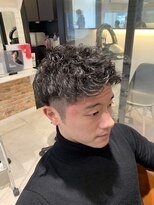 ルノン フィージュ(LUNON fieju)&nbsp;メンズショート×スパイラルパーマ