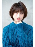 AUSTIN☆大人かわいい前髪セシルカットココアブラウンネオウルフ