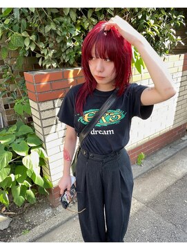 ルーム(Loom.) ウルフレイヤー　レッドカラー