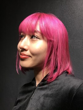 エトス プロデュースド バイ ヴァイナルズミックス(Ethos produced by Vinyl's mix) ピンクボブ