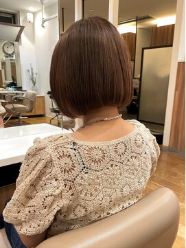 ビュートリアム ギンザ(BEAUTRIUM) ラインがキレイなまとまるボブ/銀座/有楽町/ボブ/ショートボブ