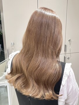 マイル 渋谷(mile) ベージュカラー/髪質改善/こなれハイトーン[渋谷駅/桜丘]