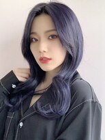 ラルムバイシー 新宿(LARME by Sea)&nbsp;韓国前髪顔周り×フェミニンダークアッシュ【新宿/髪質改善】
