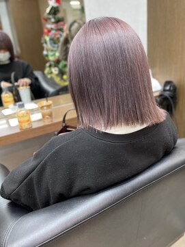 ディア(.eer) ブリーチカラー/透明感ピンクラベンダー