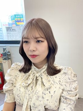 エイト 池袋店(EIGHT ikebukuro) 【EIGHT ikebukuro】ミルクティーグレージュ