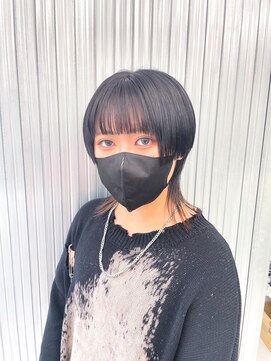 キバ(kva) ▽□□▽前下がりウルフ