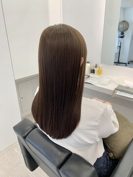 イレス 札幌駅南店(IRESU) 大人ガーリーチョコレートプリカールモードヘアハイライト