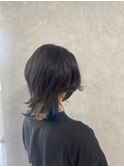 インナーカラーイエローブルー