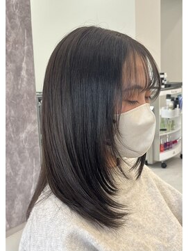 アオ 甲府本店(AO) 《AO hair》顔周りレイヤースタイル