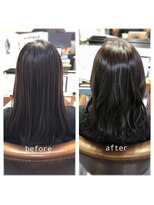 カミケン 方木田店(kamiken.)&nbsp;ツヤ潤い美髪ふんわり上品コテ巻き束感【カミケン方木田店】