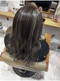 アッシュグレー×ハイライト