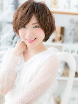 モッズヘア 越谷(mod's hair) 大人かわいい前下がり暗めカラー小顔ボブルフc5越谷20代30代40代