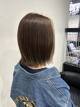 ヘアーデザイン ジェルム(Hair Design germe) 外ハネボブ　#HIYORI