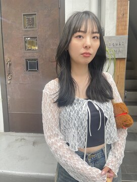 カンナ オーガニック ヘアデザイン(CANNA ORGANIC & HAIR DESIGN) 【ケアブリーチ/ボブ】オリーブベージュ