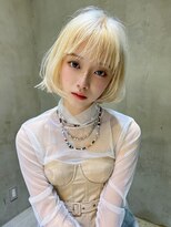 ロジッタ(ROJITHA) 【ROJITHA表参道原宿】ブリーチ×カット