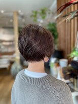 ミナモ(MINAMO)&nbsp;刈り上げショート/アースカラー/マッシュショート/20代30代40代