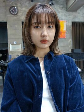 ミンクス渋谷スマートサロン(MINX shibuya smart salon) イメチェン前髪小顔ボブ_渋谷/表参道