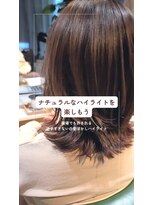 ヒライス 千歳船橋(Hiraeth)&nbsp;ベージュ系ハイライトで叶える自然な白髪カバー