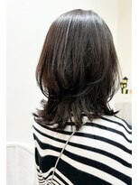 ネオリーブカップ 町田店(Neolive capu)&nbsp;ボブウルフ　メルティカラー　似合わせカット